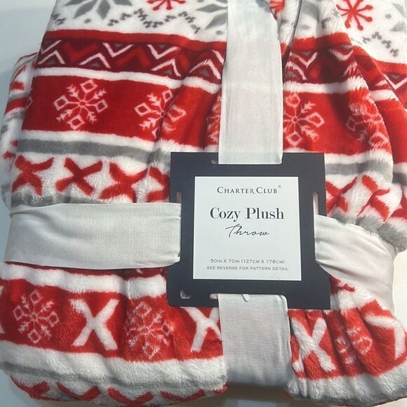 Charter Club Cozy Plush Throw50 x 70 NWT‎ - Picture 3 of 3